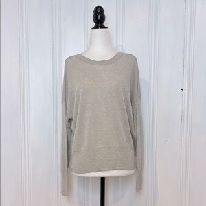 MASSIMO DUTTI Shimmering Sheer Sweater – Elegant & Delicate